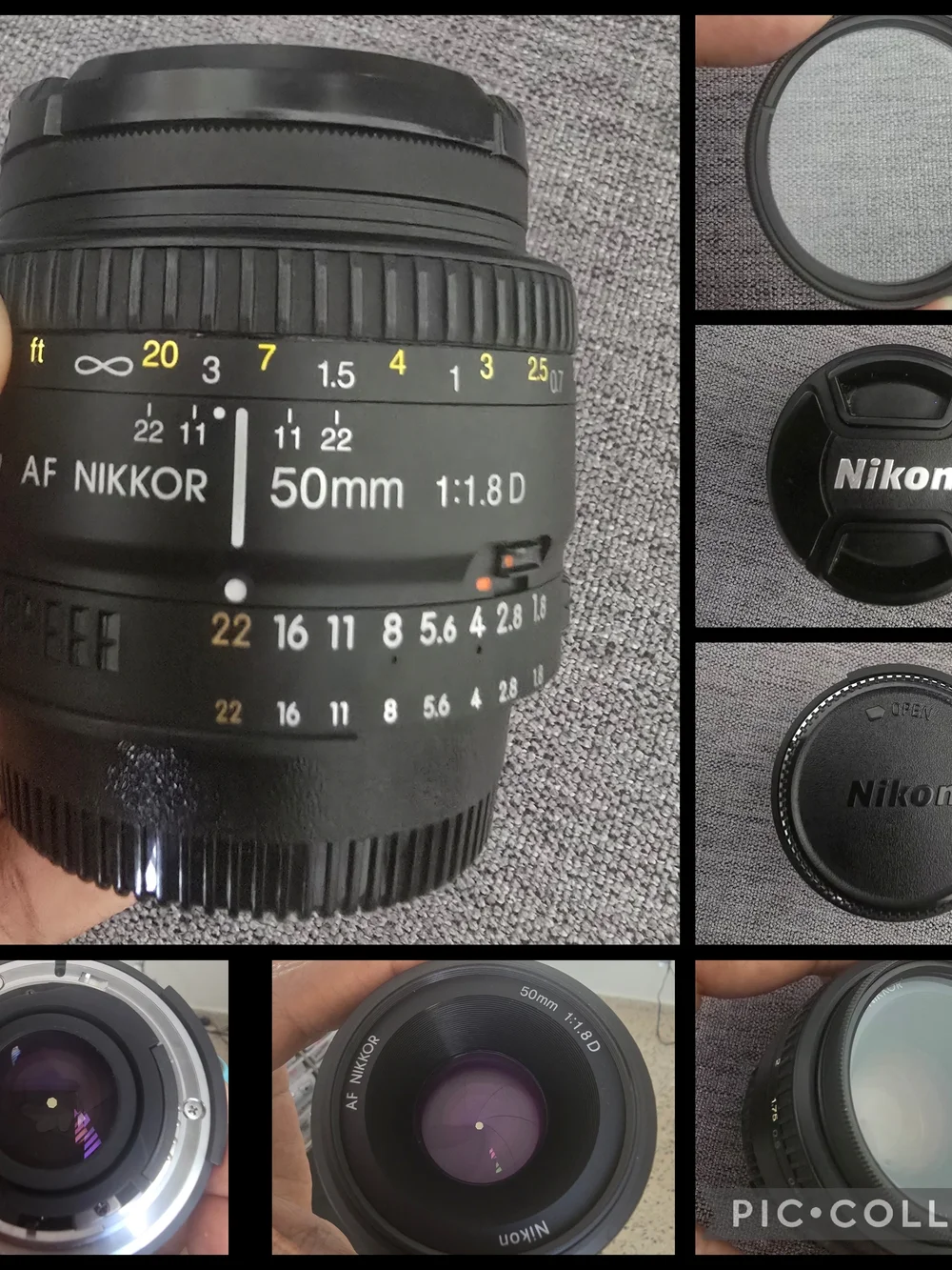 Nikon Black DSLR Camera with Built-In Flash